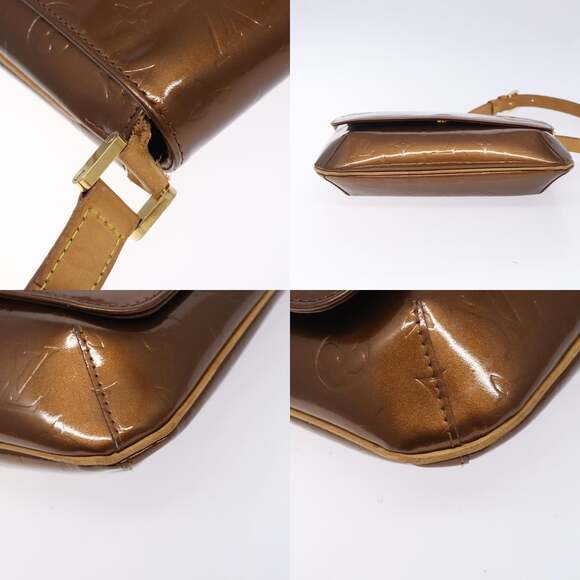 LOUIS VUITTON Monogram Vernis Thompson Street Bag Bronze M91124 - Picture 10 of 13